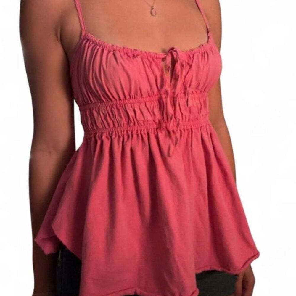 Free-people Women's Pink Blouse